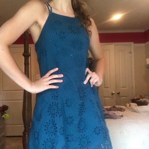 Flower Cut Out Dress